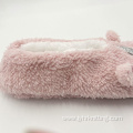 Non-skid Fleece Slipper Booties Cartoon Ballerina Slippers